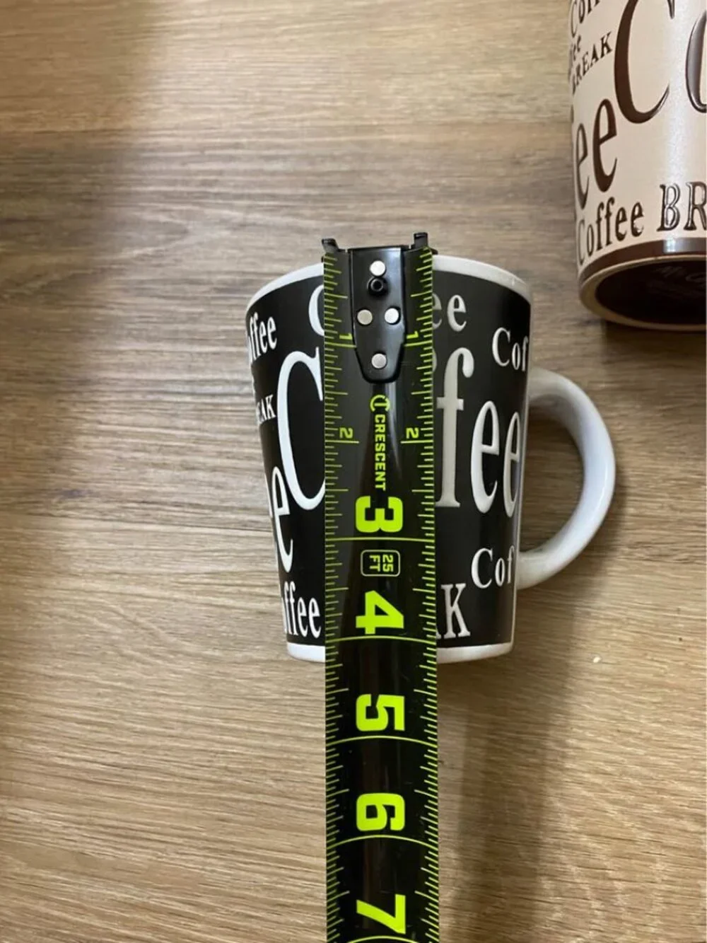 Mr. Coffee Coffee Break Mugs – 3-Piece Set – Black & White, Brown & Mocha